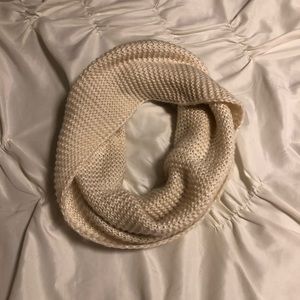 Cream women’s infinity scarf